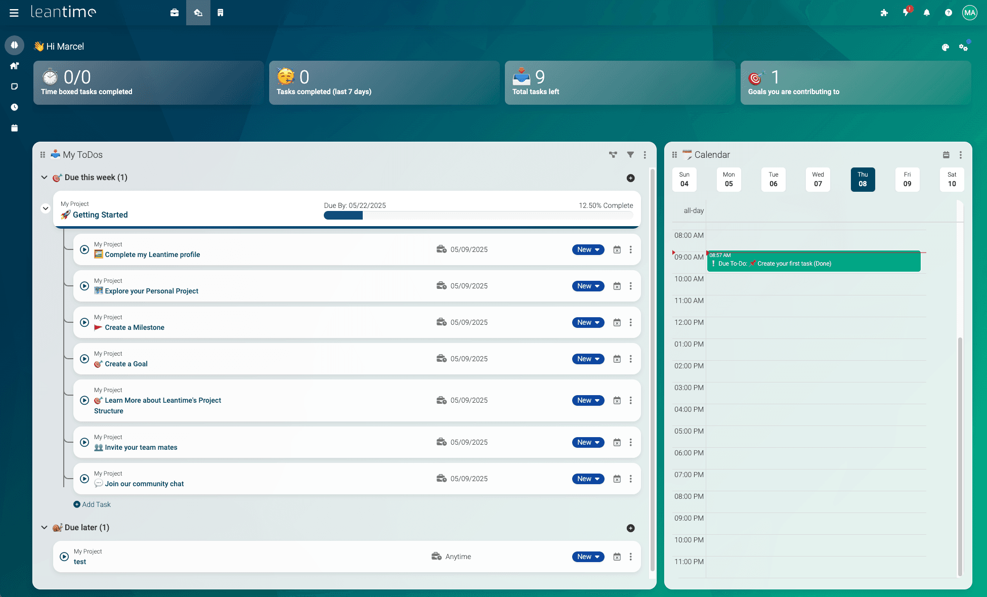 Leantime — Open-Source Project Management System