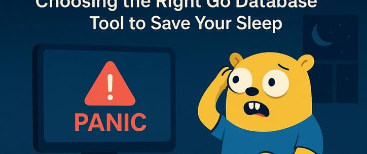 Nil Pointer Panic at 3 AM: Choosing the Right Go Database Tool to Save Your Sleep